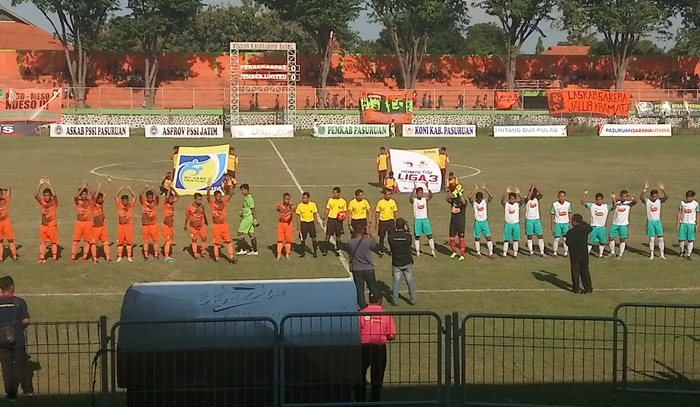 Persatuan Sepak Bola Kabupaten Pasuruan (Persekabpas) kembali mewarnai kemenanganya melawan tim kesebelasan Jember United, dengan skor 1-0. 