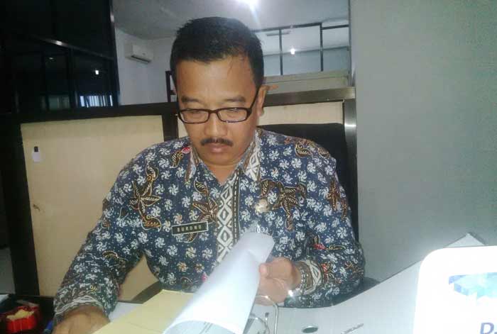 Surono, Kasubid Perbendaharaan BPKAD Pacitan. foto: yuniardi/ bangsaonline