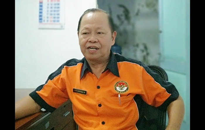 ?Berty Stevanus, Ketua Panwaslu Pacitan. Foto: YUNIARDI S/BANGSAONLINE
