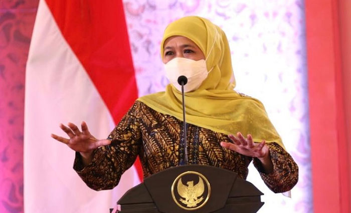 Gubernur Jatim, Khofifah Indar Parawansa.