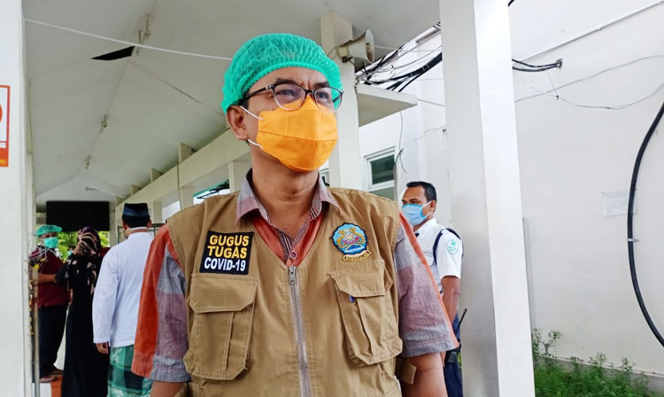Agus Zain, Humas Gugus Tugas Percepatan Penanganan Covid-19 Kabupaten Bangkalan.