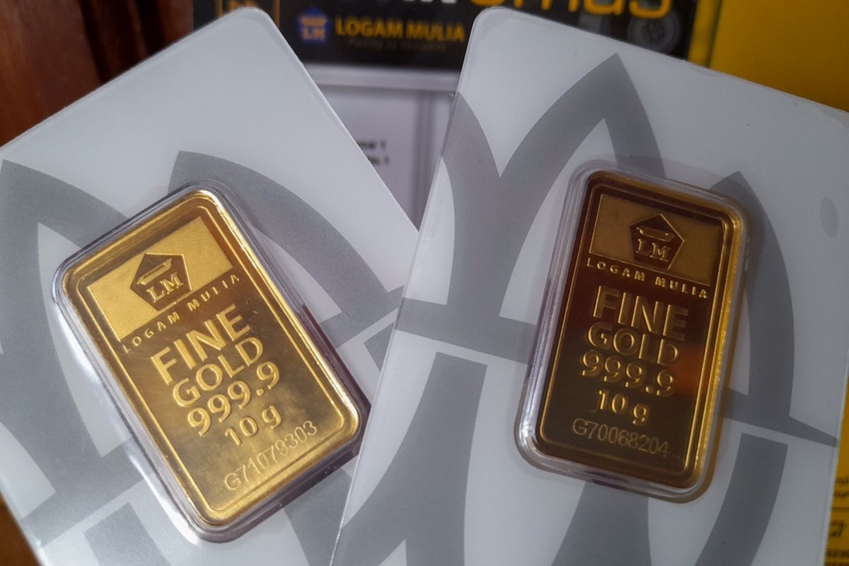 Simak rincian harga emas Antam hari ini. Foto: Ist.