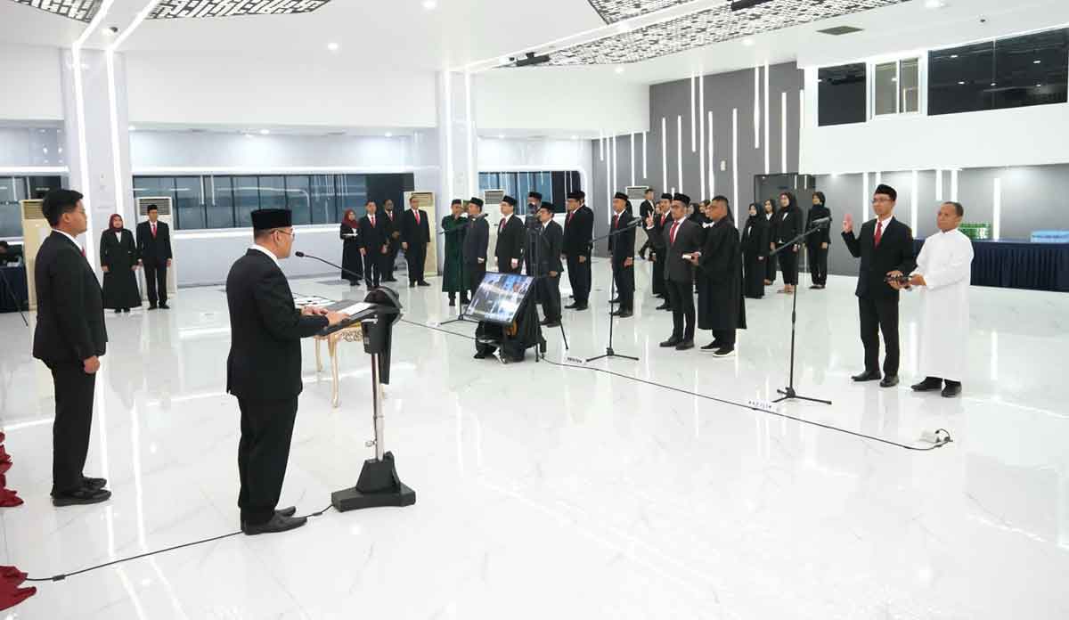Lantik 78 Pejabat Fungsional, Wamen ATR/BPN Tekankan Profesionalisme dan Integritas