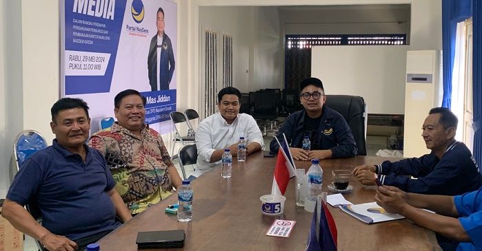 Maju Pilkada Gresik 2024, Syahrul dan Triputro Daftar Bacabup-Bacawabup ke Nasdem