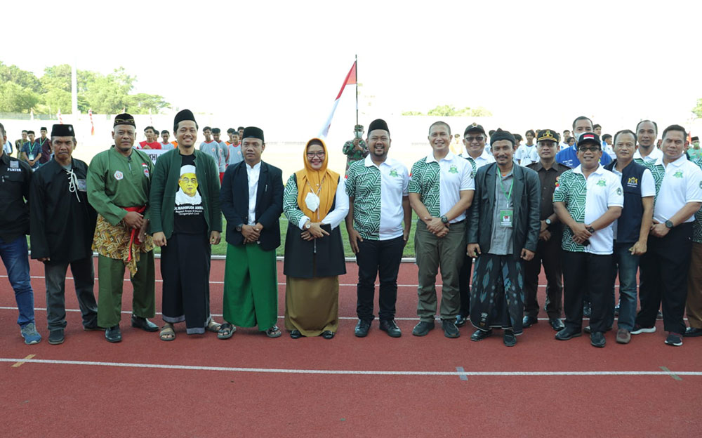 Dandim Gresik Buka Turnamen Sepak Bola Piala Kasad Liga Santri PSSI 2022 