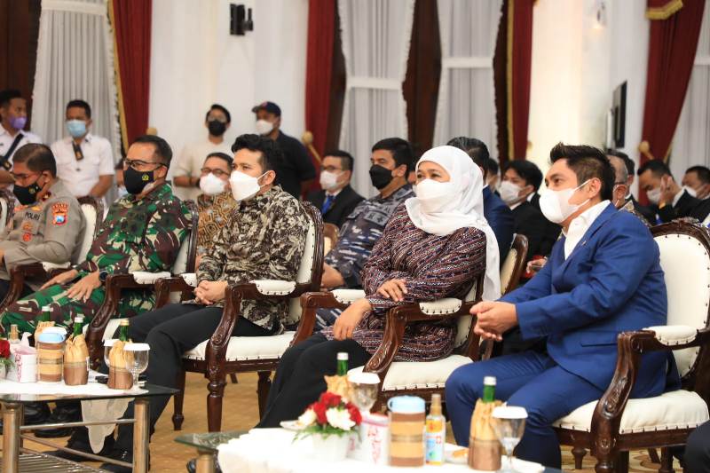 Kutip Bung Karno, Gubernur Khofifah: HIPMI Mencetak Pengusaha dan Pemimpin