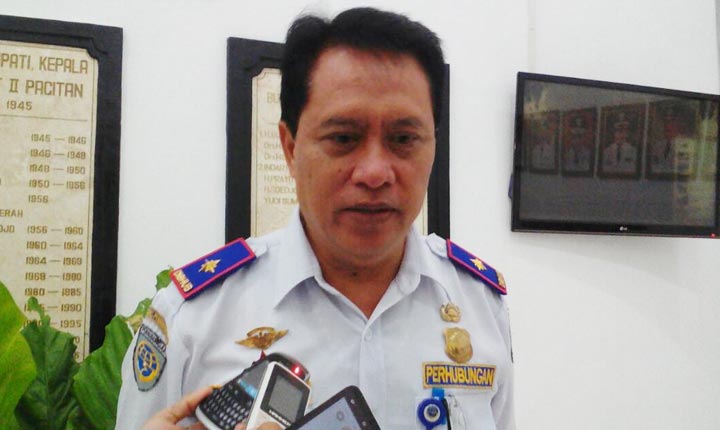 Wasy Prajitno, Kepala Dishub Pacitan.