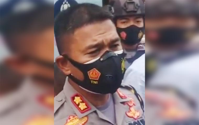 AKBP RM Jauhari, Kapolres Probolinggo Kota.