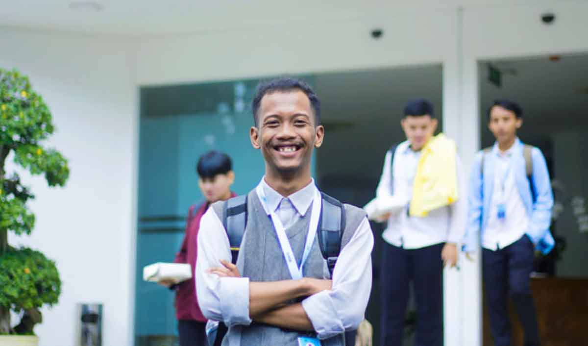 Muhammad Haidar Alfikri (22) warga Tajinan, Kabupaten Malang.