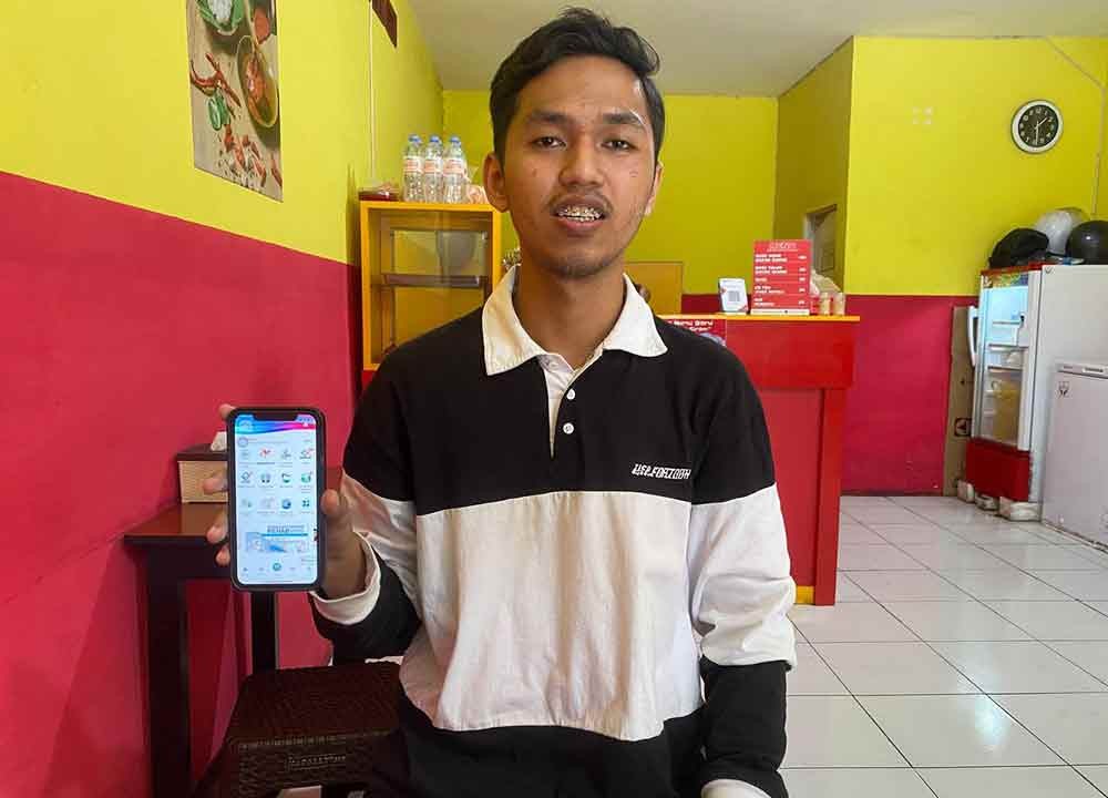 Bryan Yusril Abdillah (23), salah satu peserta JKN yang memanfaatkan layanan autodebet. (Ist)