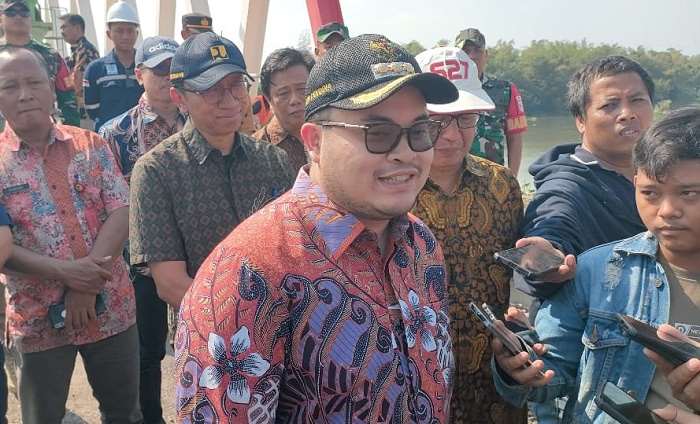Bupati Kediri Hanindhito Himawan Pramana, yang juga bakal calon Bupati Kediri petahana. Foto: MUJI HARJITA/ BANGSAONLINE