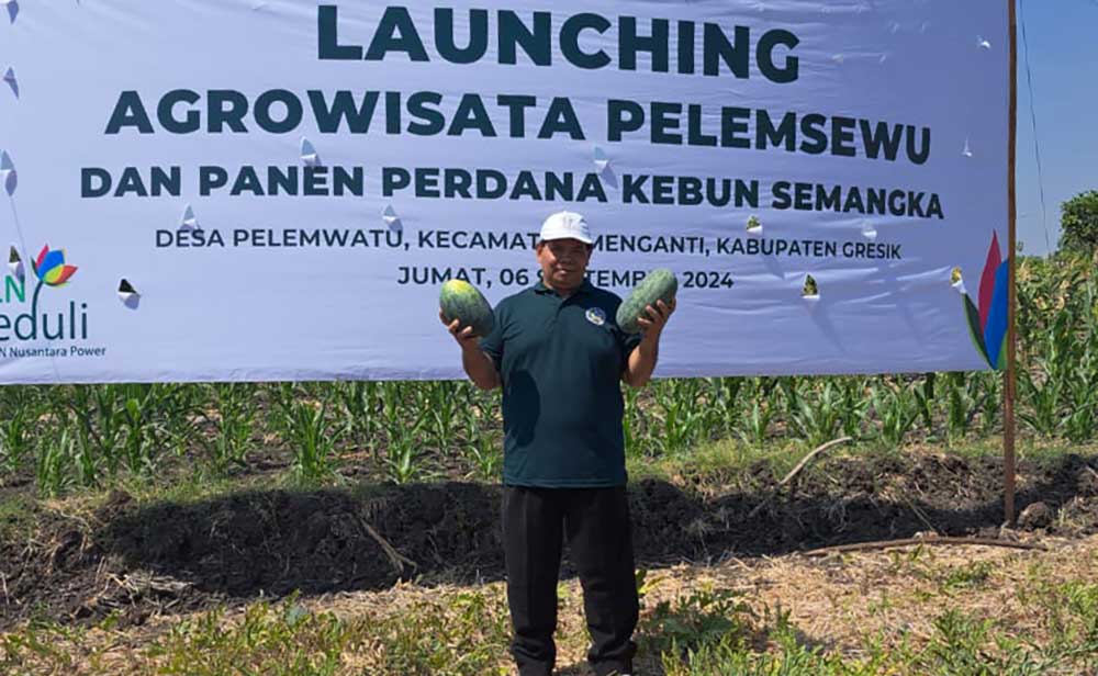 Desa Pelemwatu Gresik Launching Agrowisata Pelemsewu