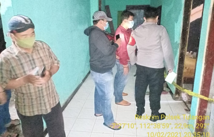 Penemuan Mayat Bugil Bersimbah Darah Hingga Kering Kejutkan Warga Tulangan Sidoarjo