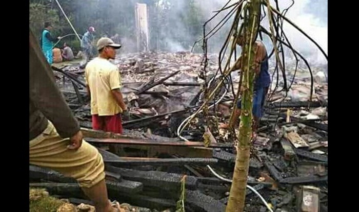 Ditinggal Kosong, Rumah di Bantur Malang Terbakar Hingga Rata dengan Tanah