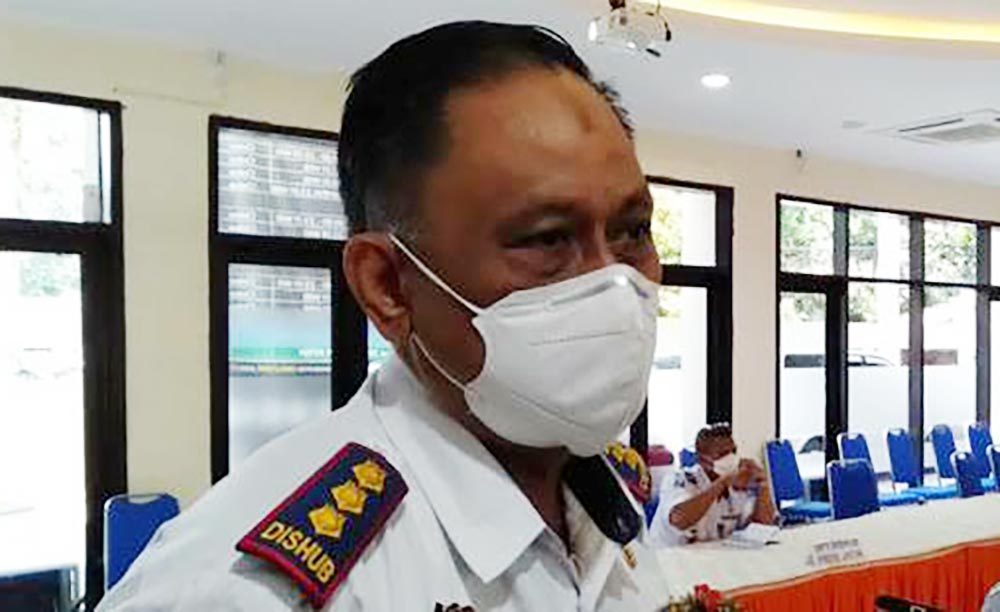Agus Wijaya, Kepala Dishub Jember.