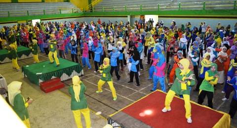 Jelang Hari Anak Nasional di Jombang, 800 Guru SD-TK Berlatih Tari Bledug