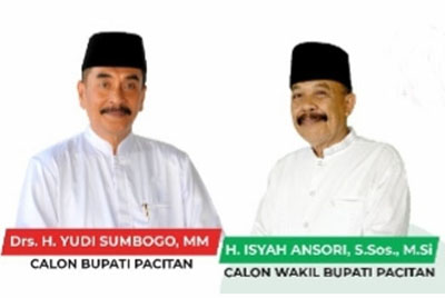 Yudi Sumbogo - Isyah Anshori (PDIP 6, PKB 5 = 11 Kursi)