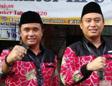 3. Abdussalam - Ifan Ariadna Wijaya (PDIP 7, PKB 8, Golkar 2, PAN 2, Perindo 2, Berkarya/Muchdi 1 =  22 Kursi)