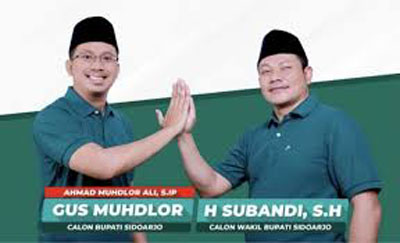 2. Muhdlor Ali - Subandi (PKB = 16 kursi)